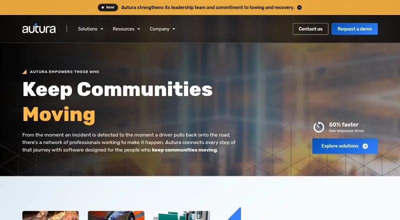 Autura's website