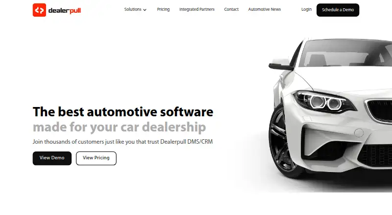Dealerpull's website