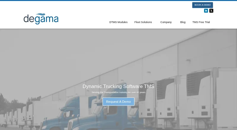 Degama DTMS's website