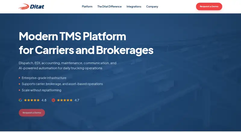 Ditat's website