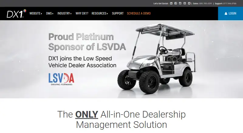 DX1's website