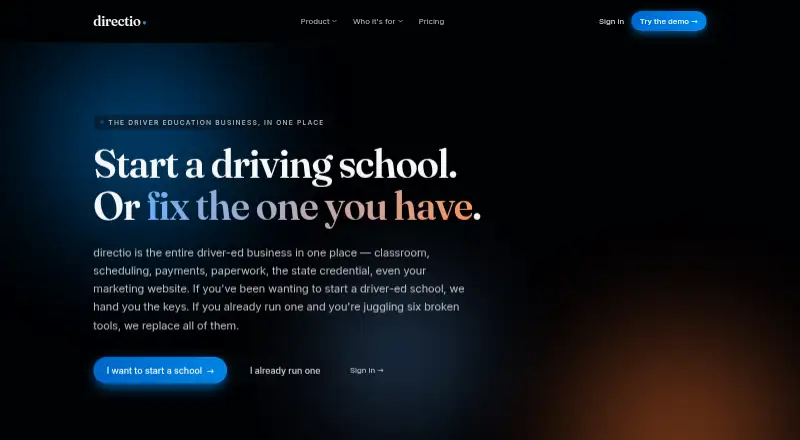 directio's website