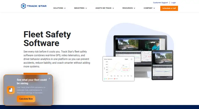 Track Star Fleet Safety's website