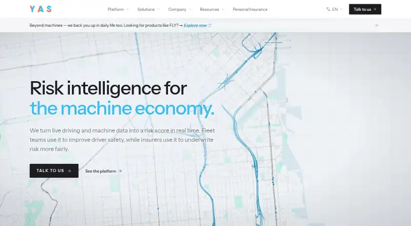 YAS's website