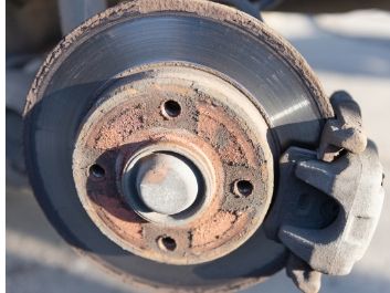 Excessive brake dust