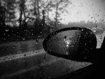 rainy road