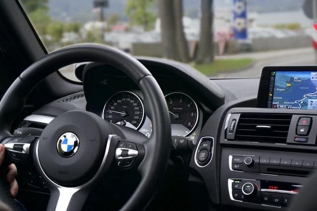 BMW car navigation