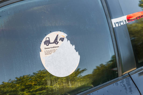 Removing Stickers from Your Car Window